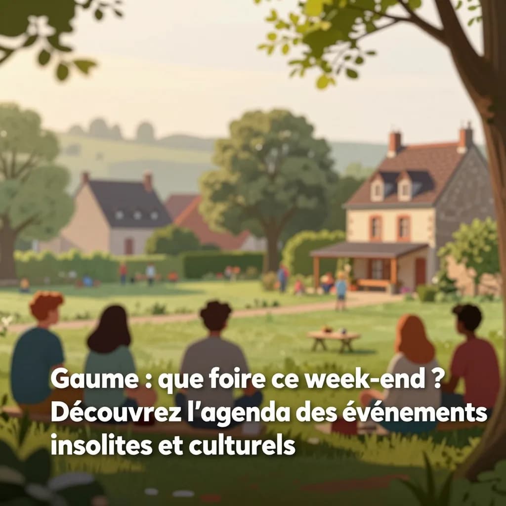Gaume : que faire ce week-end ? Découvrez l'agenda des événements insolites et culturels