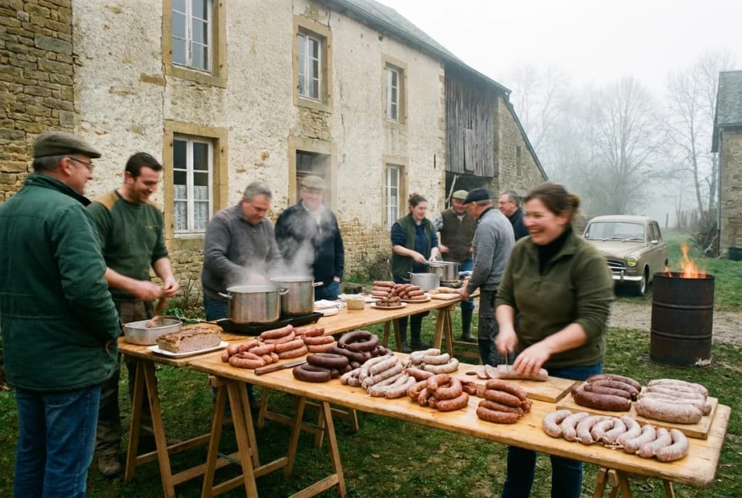 Le cûtchau gaumais, quand le cochon devient fête villageoise