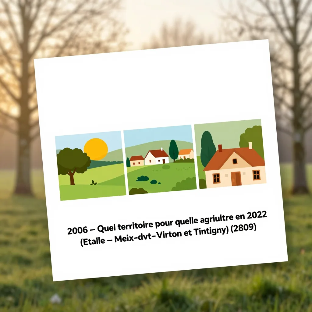 2006 – "Quel territoire pour quelle agriculture en 2022" (Etalle – Meix-dvt-Virton et Tintigny) (2809)