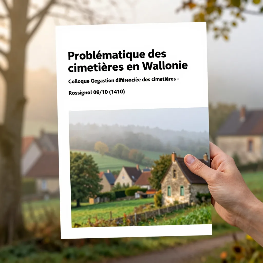 Problématique des cimetières en Wallonie - Colloque Gestion différenciée des cimetières - Rossignol 06/10 (1410)