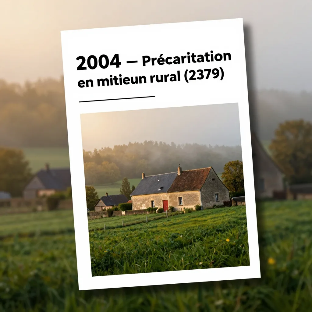 2004 – "Précarisation en milieu rural" (2379)