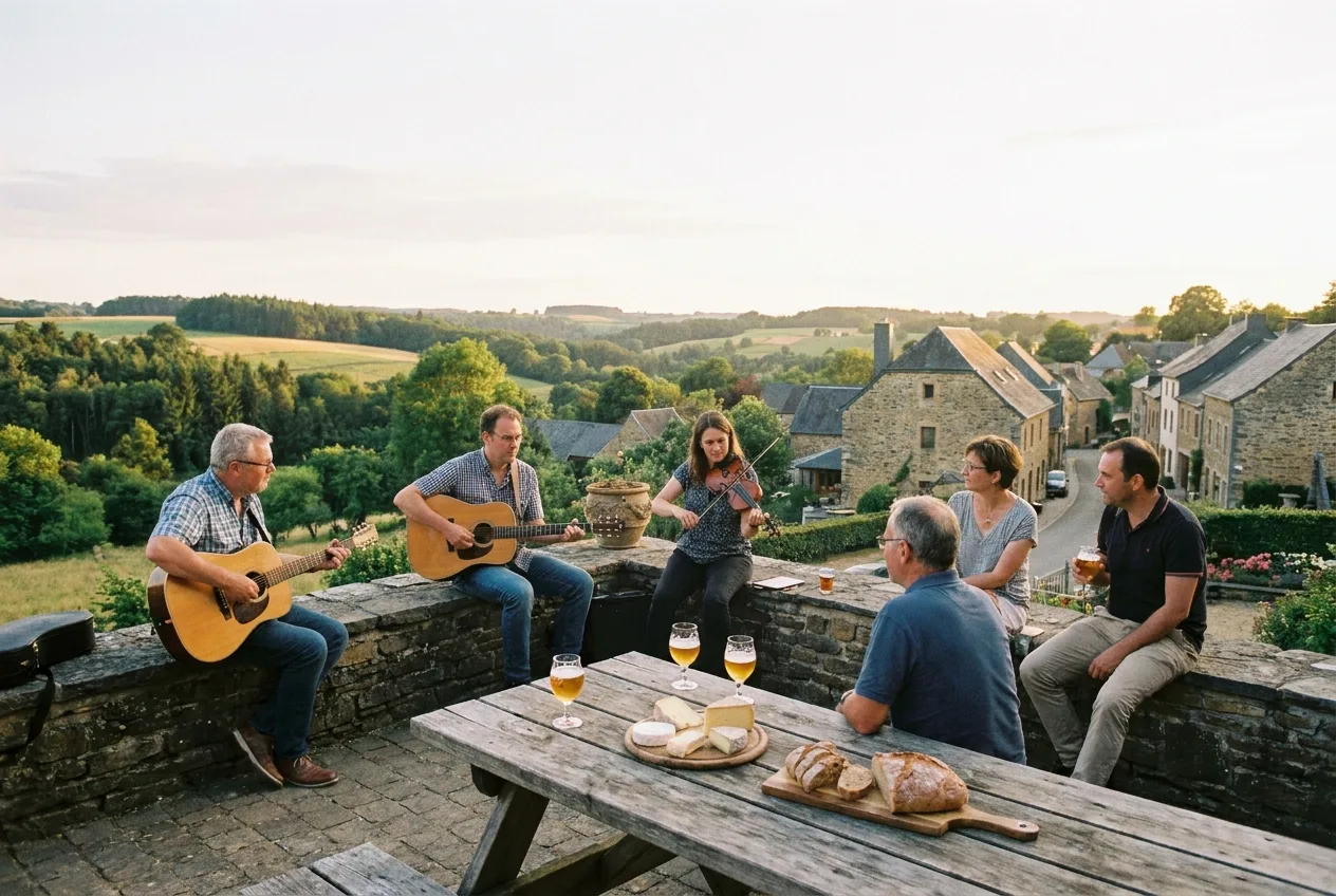 Gaume en juillet : balades, musique et traditions pour des escapades gîtes inoubliables