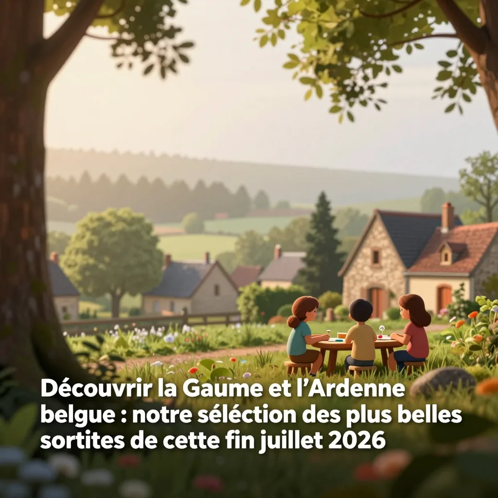 Découvrir la Gaume et l'Ardenne belge : notre sélection des plus belles sorties de cette fin juillet 2026
