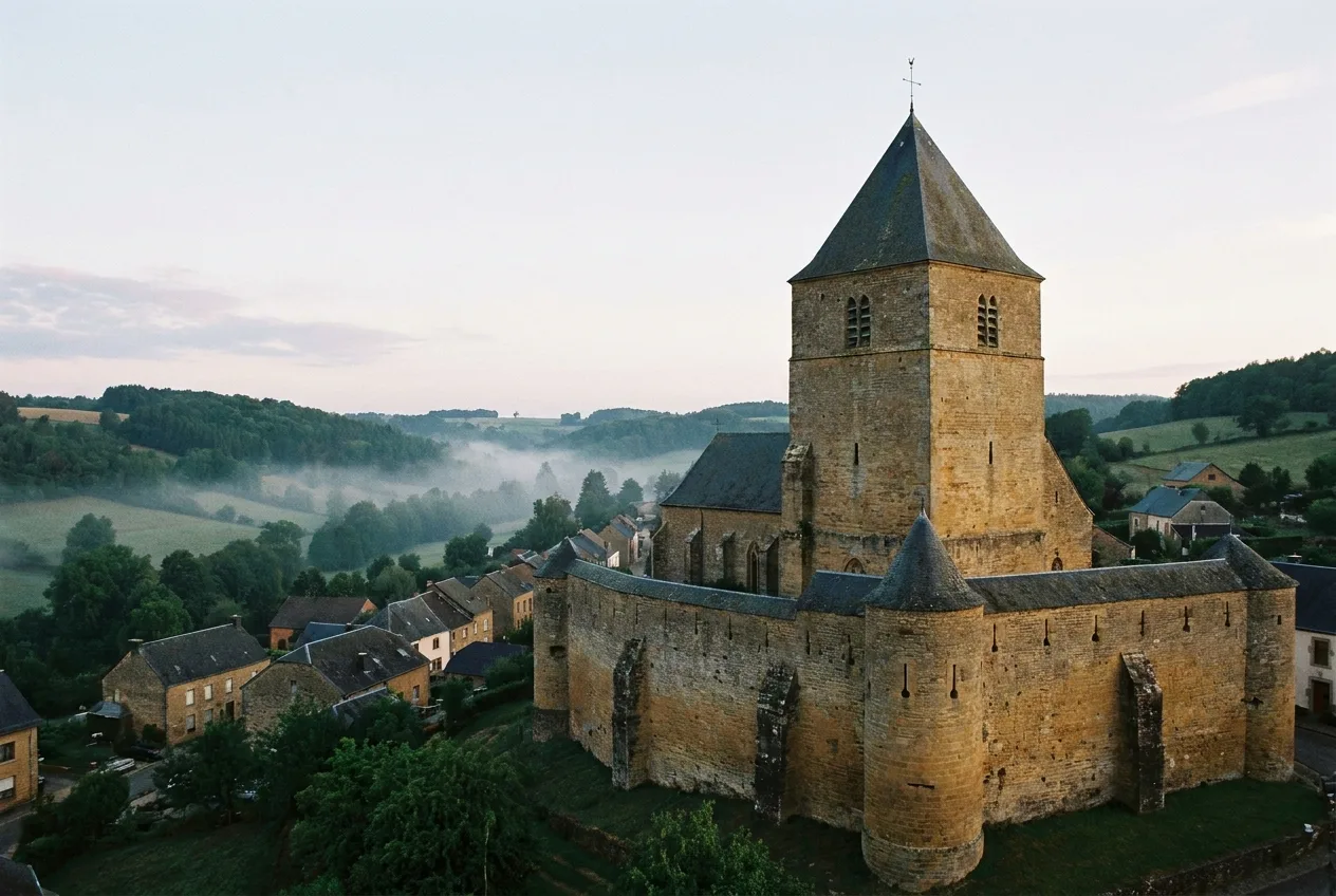 Les églises fortifiées de Gaume, sentinelles de pierre aux portes du royaume