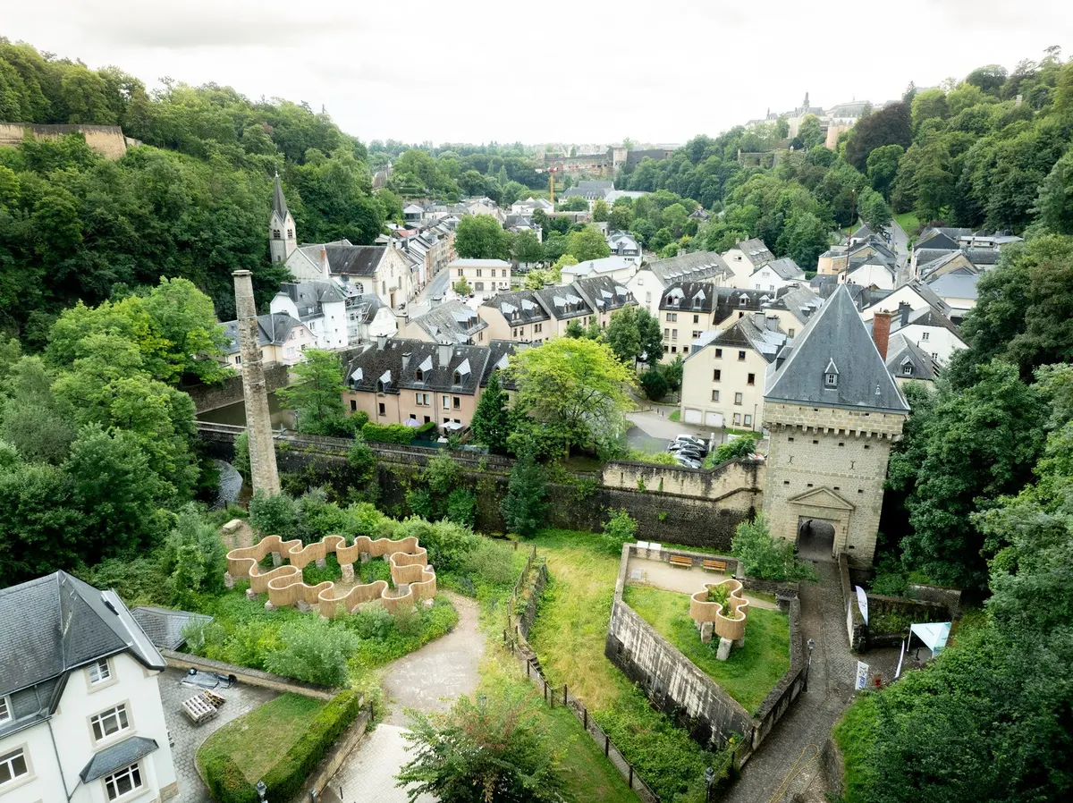 Balade des jardins urbains de Luxembourg, héritage de la LUGA
