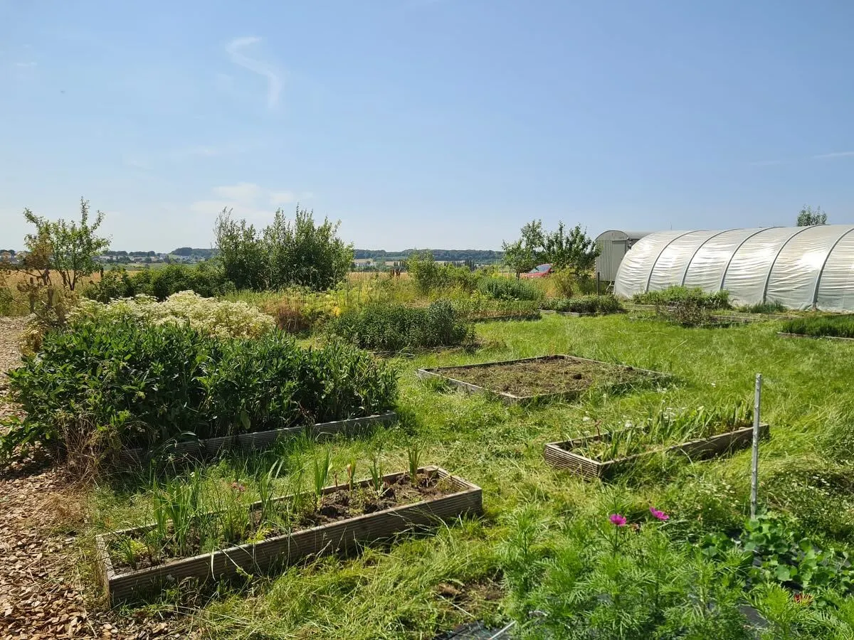 Visite de la ferme Vum Gréis et gestion communale à Roeser