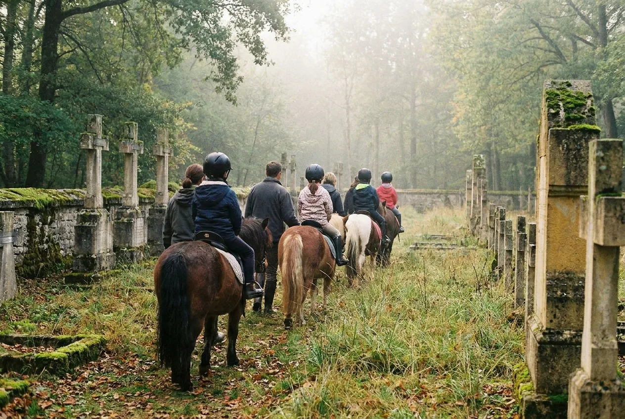 Initiation à dos de poney
