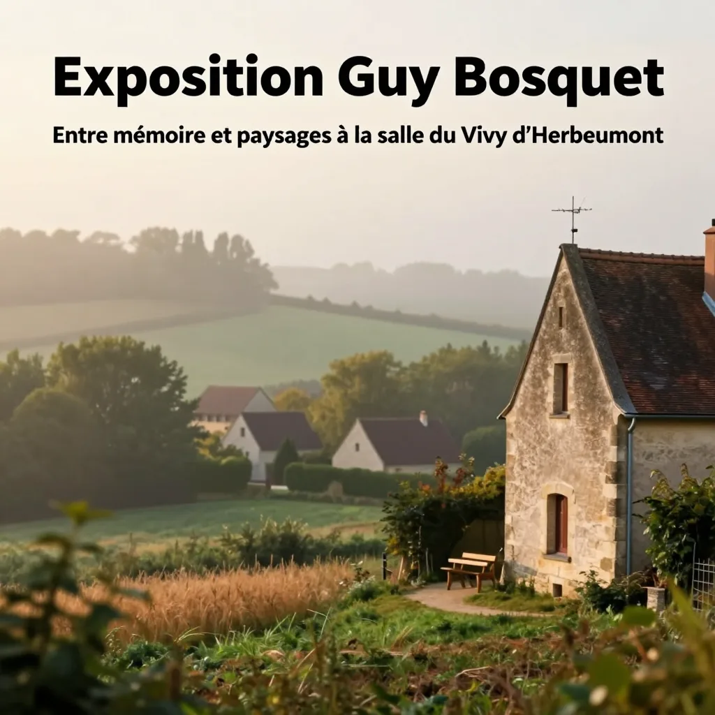 Exposition Guy Bosquet « Entre mémoire et paysages» à la salle du Vivy d’Herbeumont