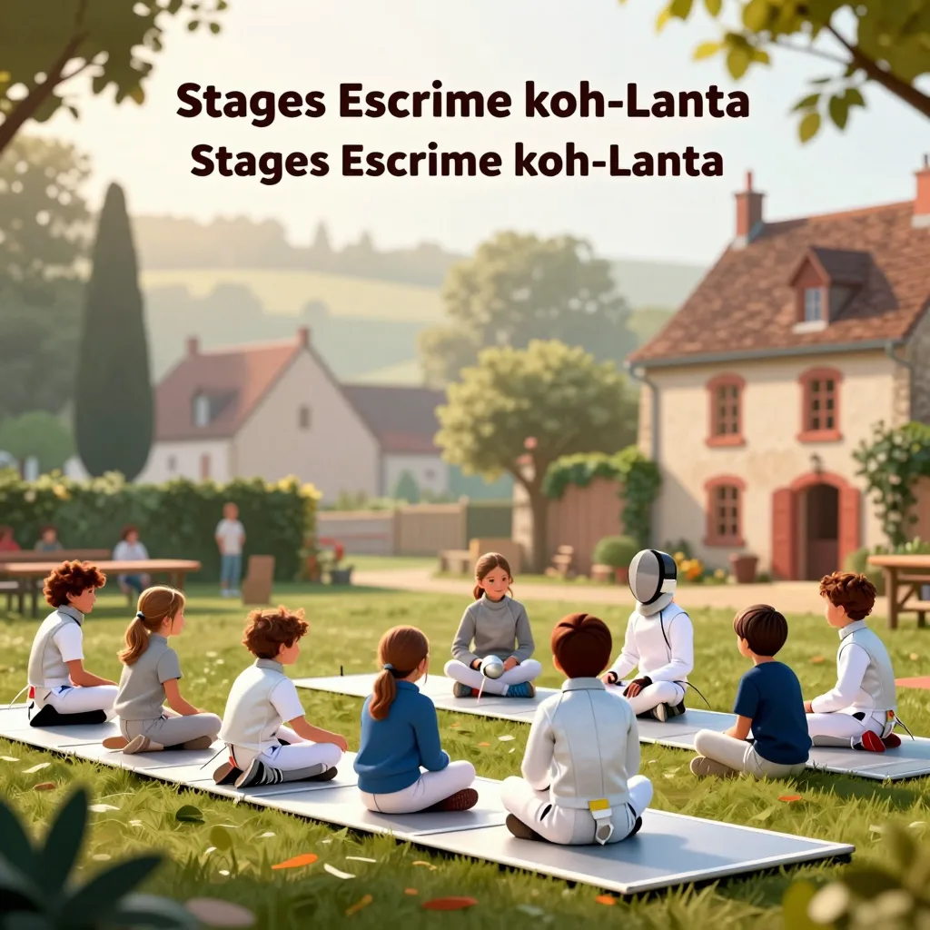 Stages Escrime Koh-Lanta
