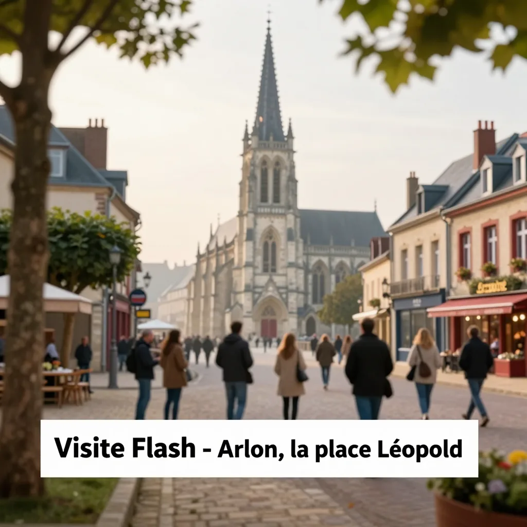 Visite Flash - Arlon, la place Léopold par Sylvain Langen