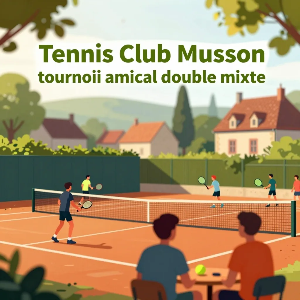 Tennis Club Musson : tournoi amical double mixte