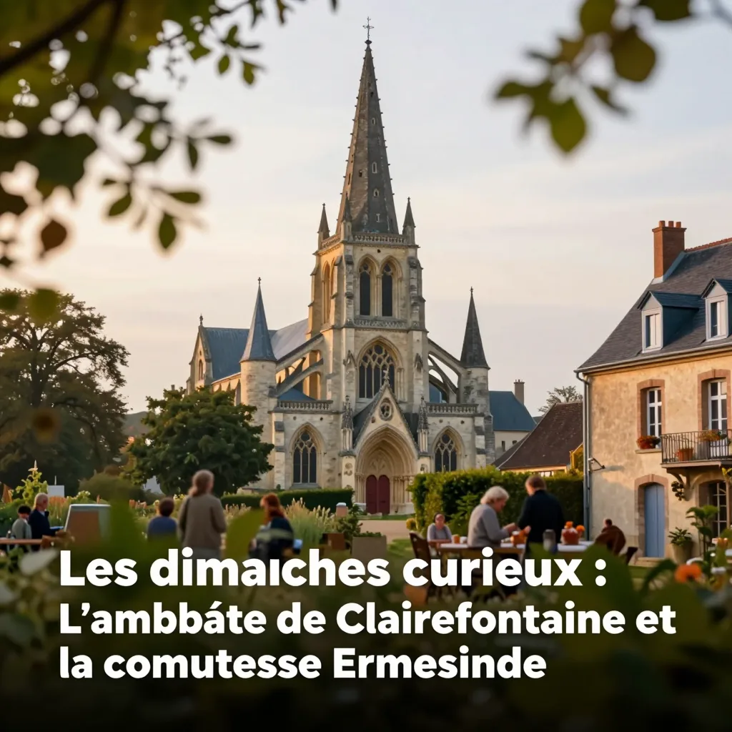 Les dimanches curieux : " L’abbaye de Clairefontaine et la comtesse Ermesinde"