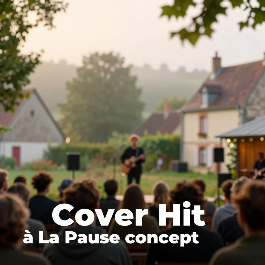 Cover Hit en concert à La Pause concept