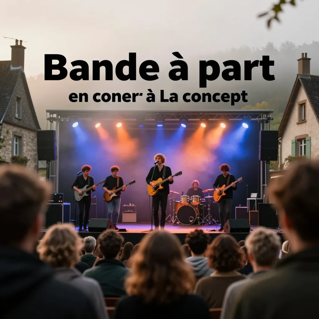 Bande à part en concert à La Pause concept
