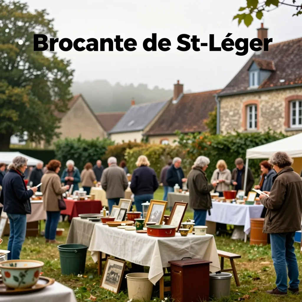 Brocante nocturne de St-Léger
