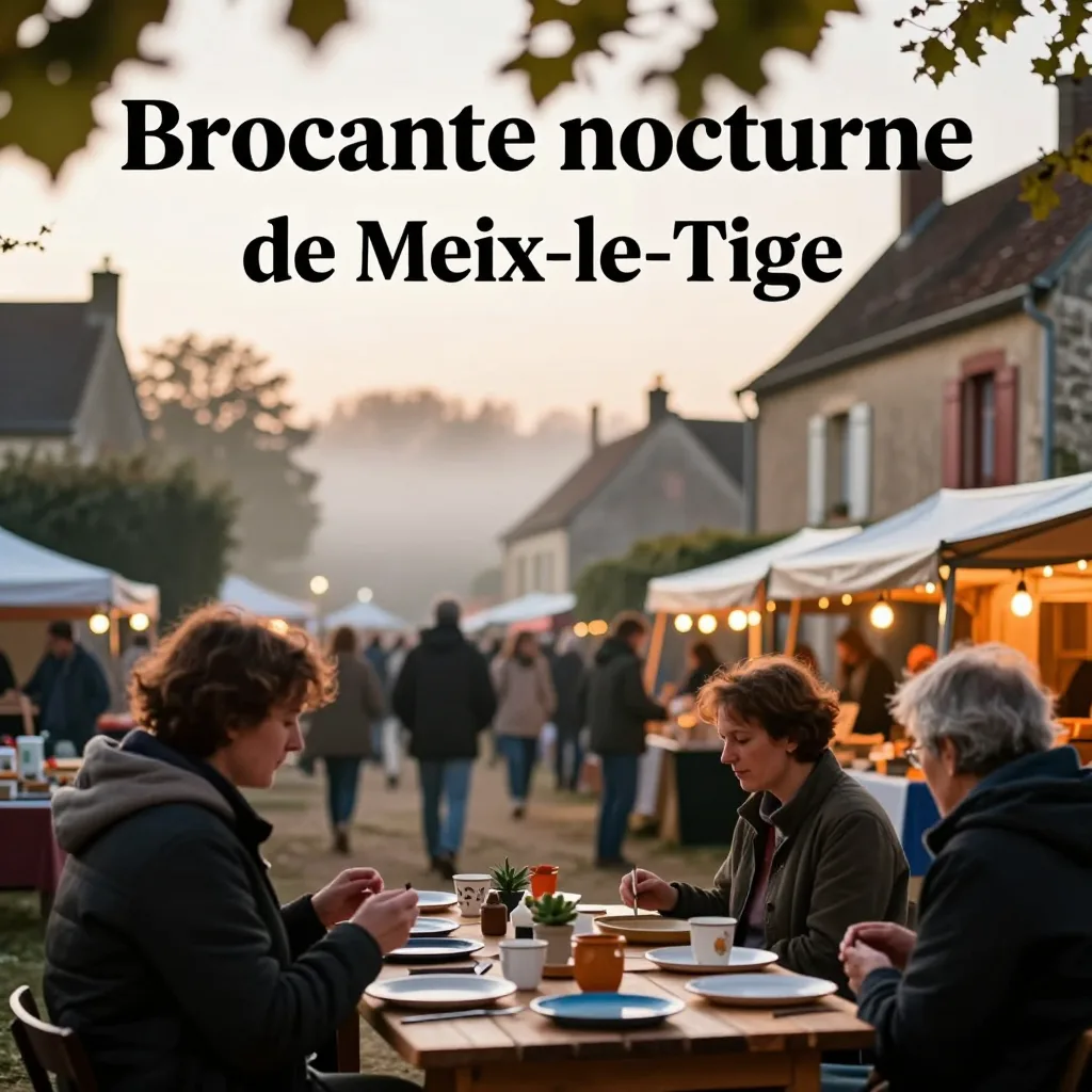 Brocante nocturne de Meix-le-Tige