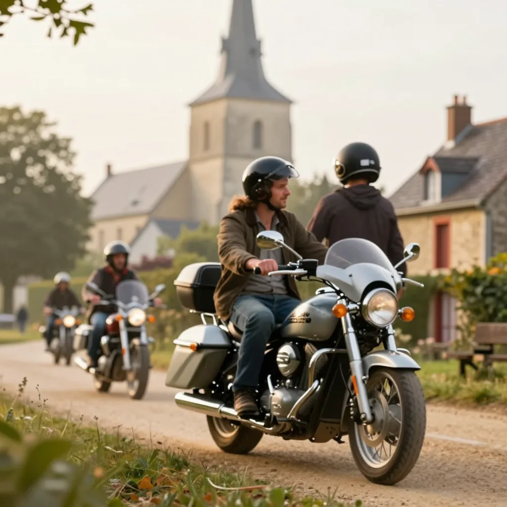 Balade pédestre & moto "Molière et ses amis"