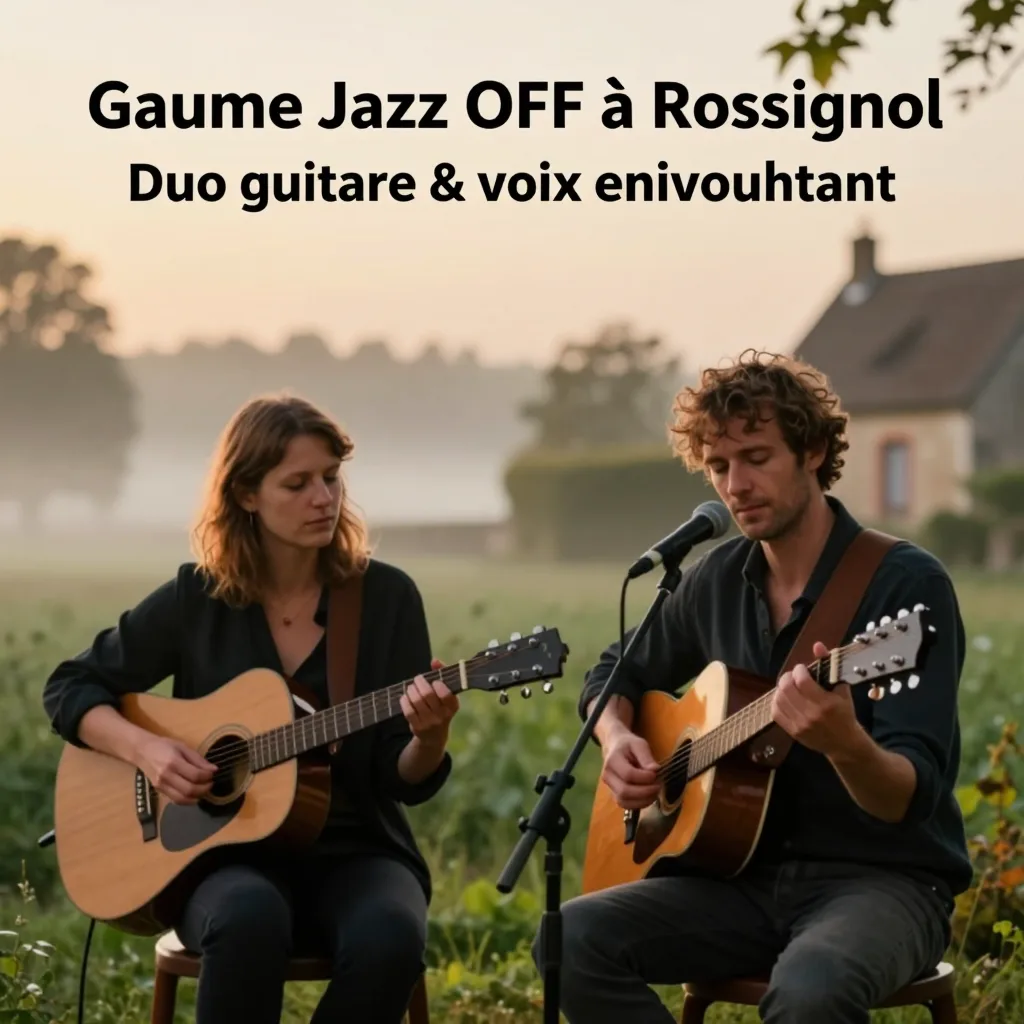 Gaume Jazz OFF à Rossignol : Duo guitare & voix envoûtant