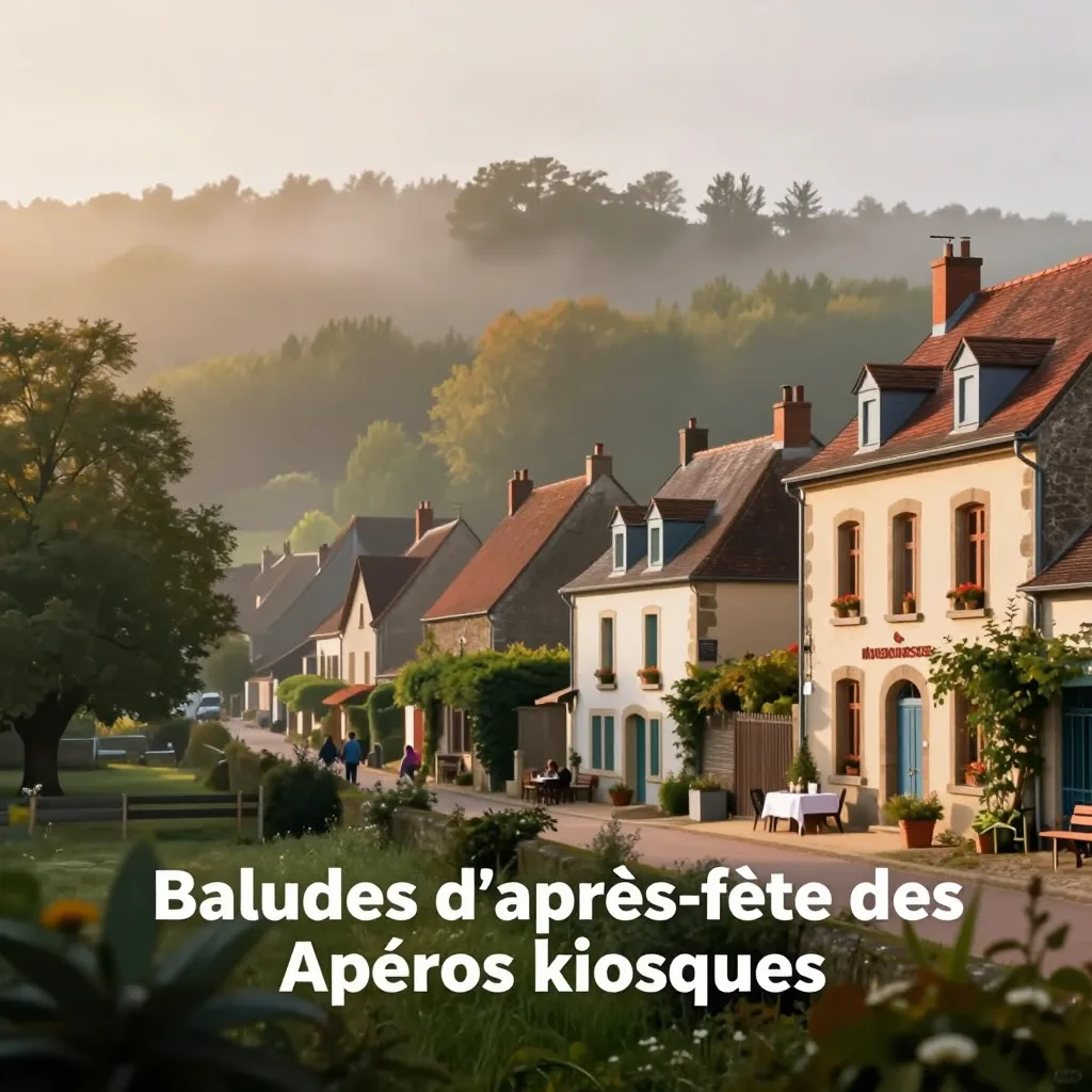 Balades d’après-fête des Apéros kiosques